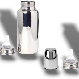 rb point Stainless Serenity Infant Feeding Bottle SS 304 Grade BPA-Free - 240 ml-picture-22