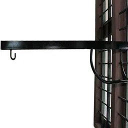 Baby Cradle Metal Hanger- Cradle for Baby Window Cradle Metal Hanger for Baby Size (76 x 26 x 8 cm) - Black Steel Trousers Hanger For Trousers-image-9