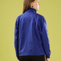 Dollar Lightweight Open Front Solid Women Wind Cheater image 3