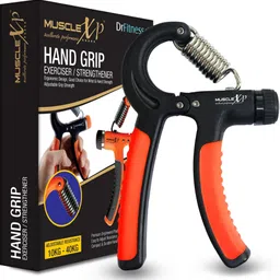 musclexp DrFitness+ Hand Grip Exerciser / Strengthener| Strong Compression Spring Ab Exerciser-picture-10