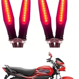 drivexpert Front, Rear LED Indicator Light for Universal For Bike Universal For Bike image 1