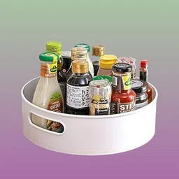 rudraovx Plastic all-round Turning Container Serving Tray – Indoor & Cookhouse Storage Basket-picture-23
