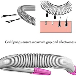 vvg traders Facial Hair Epilator Remover Tool For Face Clean , hair removing spring for face Original threading hair removers Epilator No pain set of 1 image 4