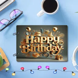 zedexgraphics Scrap Book Photo Album 20 Sheet Size 8.5x6 inch Theme, Scrapbook Kit image 2