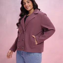 dressberry curve Polyester Coat For Women image 5