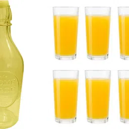 mriyangni BOTTLE, 6GLASS NDR130 Jug Bottle Glass Set-picture-12
