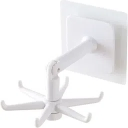 shrey Wall mounting Self Adhesive 360 Degree Rotating Hook for Hanging(Pack of 1)1.74 Hook 6-picture-10