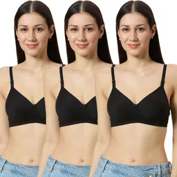 libertina Pack of 3 Women Everyday Lightly Padded Bra-picture-20