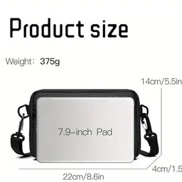 ts with techsun Crossbody Bag Messenger Bag Minimalist Shoulder Bag Chest Bag Waterproof Messenger Bag image 2