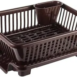 khodal enterprise Dish Drainer Kitchen Rack 3 in 1 Large Sink Set Dish Rack Drainer Drying Rack Plastic-picture-41