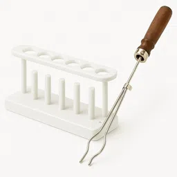 apex labs Test Tube Stand With Holder Plastic Test Tube Rack image 4