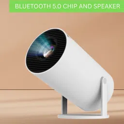 Clairbell Protable Projector for Home 4K Support With Built-in App Netflix/YouTubeK126 (4500 lm / 1 Speaker / Wireless / Remote Controller) Portable Projector-picture-40