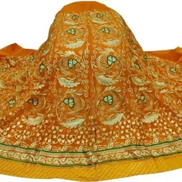 bhawani collection Embroidered Semi Stitched Rajasthani Poshak image 2