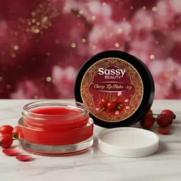sassy beauty Cherry Lip Balm with Natural Pink Tint | Repairs Dry & Chapped Lips Cherry-picture-43