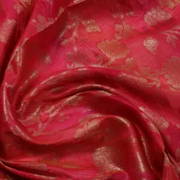 meena bazaar Unstitched Chanderi Salwar Suit Material Self Design image 4