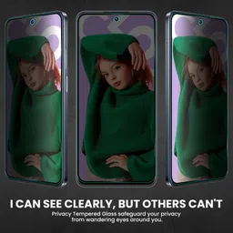 ArmourPro Edge To Edge Tempered Glass for Realme C55, Nord CE 3 Lite 5G, One Plus Nord CE3 Lite 5G, Narzo N55, Realme C55 (6.72 Inch) image 3