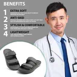 doctor health super soft Men Flip Flops image 5