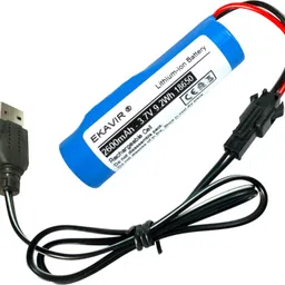 ekavir 18650 Lithium , 2600mAh, 3.7V, Ideal for Electronics & Flashlights Battery-picture-20