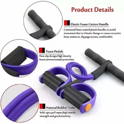 gamers hub Rubber Pull Rope Exerciser Body Trimmer Ab Exerciser image 3