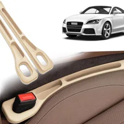 selifaur BGG18 2 Pcs Light Weight Car Seat Gap Filler (New storage slot)TT Trunk Organizer image 1