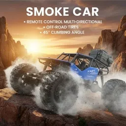 fs toys Blue rock crawler with smoke RC car rechargeable battery-picture-13