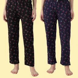 trendy world Pack of 2 Women Pyjama-picture-24