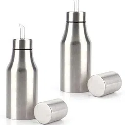 seaspirit 1000 ml 1000 ml Stainless Steel Cooking Oil Dispenser, Oil Nozzle Dropper Container, Dust & Leak Proof Oil Bottle Pourer, Oil Pot with Sharp Finish, Vinegar Dispenser(Pack Of 2) Cooking Oil Dispenser Set-picture-13