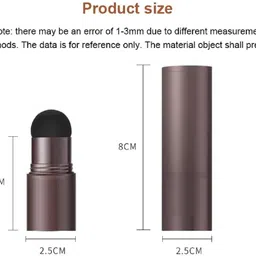 lui pui waterproof best black color powder hairline stick , black image 1