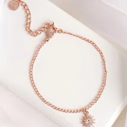 JOKER & WITCH Women Rose Gold-Plated Charm Bracelet-picture-31