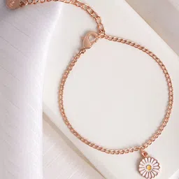 JOKER & WITCH Women Rose Gold-Plated Charm Bracelet-picture-37