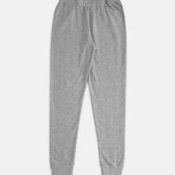 Pantaloons Junior Boys Grey Melange Solid Thermal Bottom-picture-55