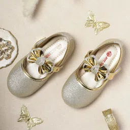 Minesole Girls Bow Detail Ballerinas-picture-41