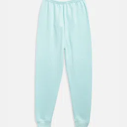 Kanvin Boys Pack Of 2 Turquoise Blue & White Thermal Bottoms image 4