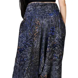 letz dezine Printed Rayon Women Harem Pants image 2