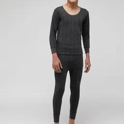 SPORTO Kids Ribbed Thermal Bottoms image 3