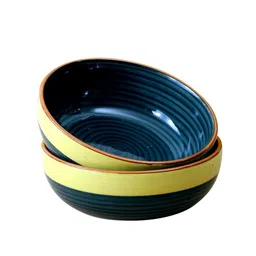 600 ML Ceramic Serving Bowls Set of 2 by VarEesha image 3