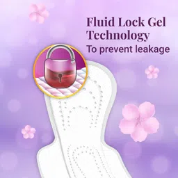 nine Dry Comfort Ultra Thin XL+ Sanitary Pads for Women ( Pack of 3 ) 45 Sanitary Pad image 5