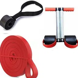 adonyx AD Door Anchor Double Spring Tummy Trimmer and Fitness Band Home Gym Item Fitness Accessory Kit Kit-picture-28