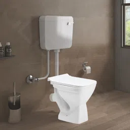 Premium Quality Floor Mounted Toilet P Trap European Commode Western Commode-image-39