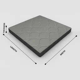 sleep sutraa Supra Orthopedic 6 inch Foam Single Mattress image 4