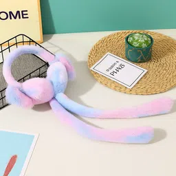 mamu Rainbow Earmuff Trendy comfortable & warm perfect for chilly days & stylish look Ear Muff-picture-16