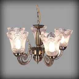 emporiumlight Antique 5 Lamp Jhumar Decorative Chandelier Ceiling Lamp-picture-24