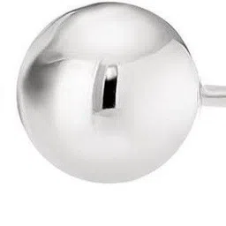 kukshya Ball Design 925 Pure Sterling-Silver Stud Earrings(5MM) for Boys & Girls Silver Stud Earring-picture-20