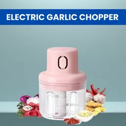 clairbell Chopper (Electric Rechargeable Chopper) for Kitchen Vegetable Garlic Onion E102 Electric Vegetable & Fruit Chopper-picture-31