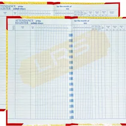 lrs Attendance Register 31 Days - 60 Pages - Pack of 2 - 32*20 cm 32-Part Attendance Register-picture-35