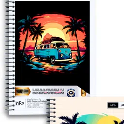 nrp Spiral A4 Notebook Single Line 500 Pages image 2