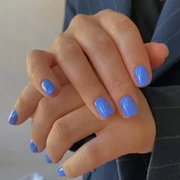 gulglow99 Intense Color Ultra-Glossy Shine Long-Lasting & Chip-Resistant Cornflower blue Cornflower blue image 2