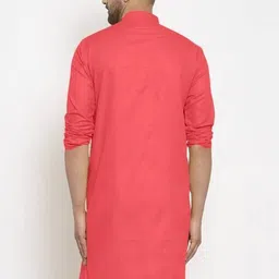 trending rashmi Men Solid Cotton Blend Straight Kurta image 2