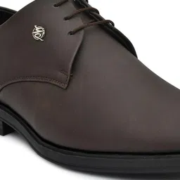 moocoozin Formal Shoes for Men | Soft Cushioned Insole, Slip-Resistance Derby For Men image 5