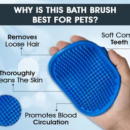 romsay Tick & Flea Neem Shampoo + Anti Dandruff & Conditioning Mint Shampoo + Pet Brush Allergy Relief, Anti-dandruff, Flea and Tick, Anti-microbial, Anti-itching, Hypoallergenic Neem, Mint Dog Shampoo image 4